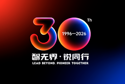 智无界·锐同行｜K8官网国际30周年品牌主题及视觉标识正式发布